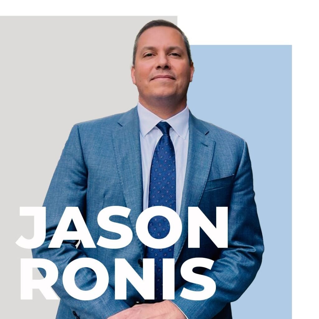 A professional portrait of San Diego criminal defense attorney Jason Ronis, representing his successful track record for winning criminal cases at trial.
