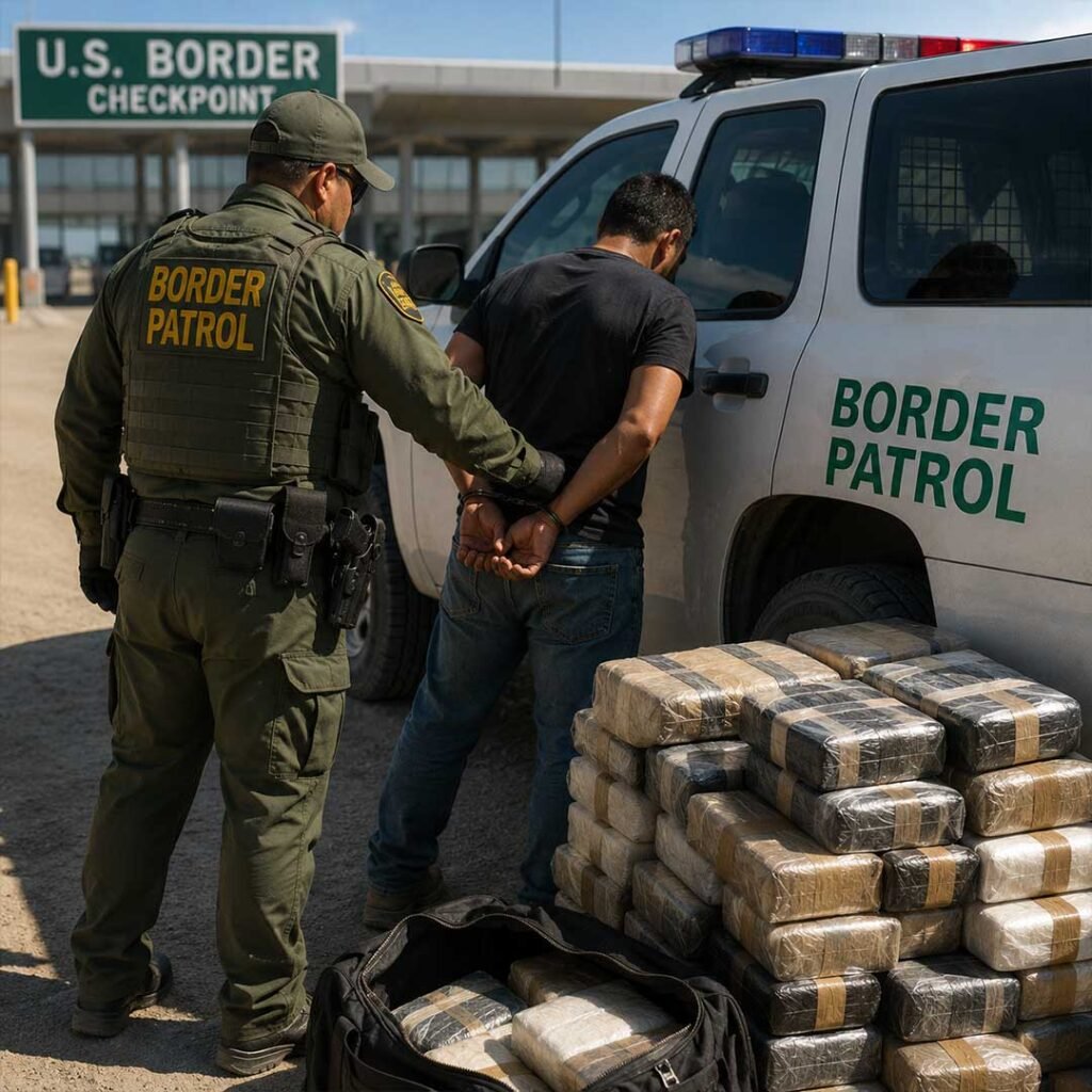 Border drug smuggling arrest attorney San Diego Jason Ronis Law federal defense blind mule fentanyl meth cocaine mandatory minimum bilingual